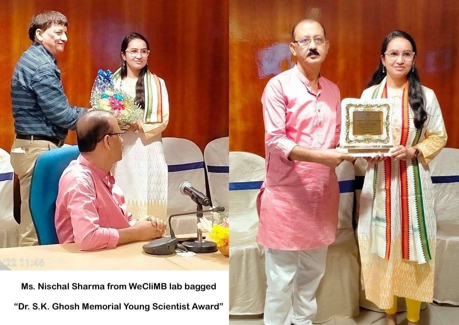 Dr. S.K. Gosh Memorial Young Scientist Award